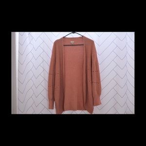 A New Day Pink Cardigan Sweater